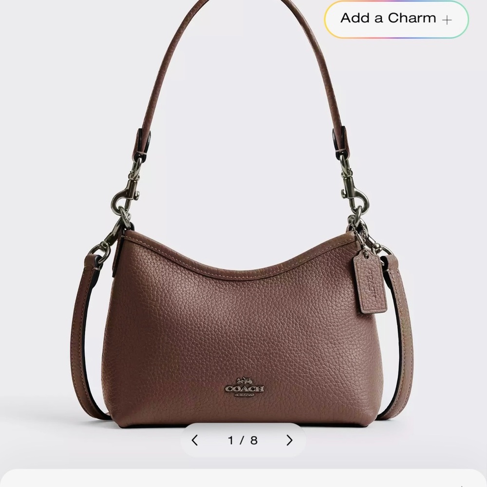 Coach Leather mini Shoulder/crossbody Bag